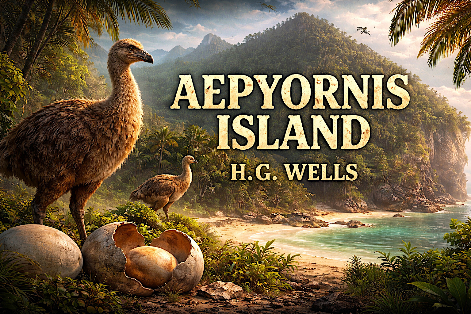 Illustration for Aepyornis Island